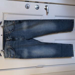 Levi 502 blue jeans